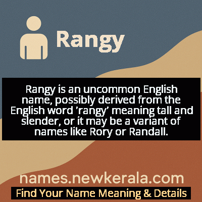 Rangy Name Meaning and Origin