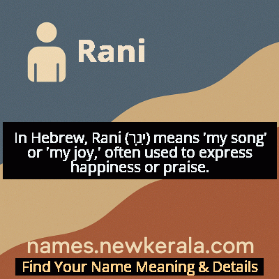 Rani Name Meaning and Origin