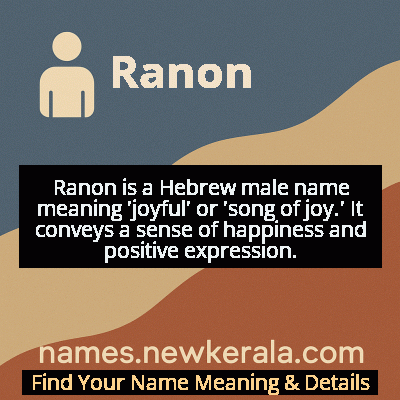 Ranon Name Meaning and Origin