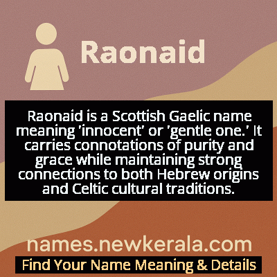 Raonaid Name Meaning and Origin