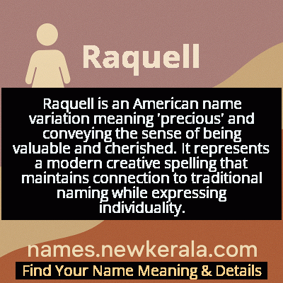 Raquell Name Meaning and Origin