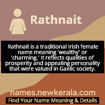 Rathnait Name Meaning and Origin