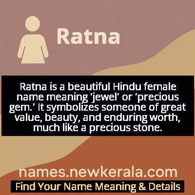 Ratna Name Meaning and Origin