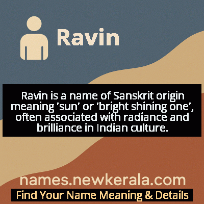 Ravin Name Meaning and Origin