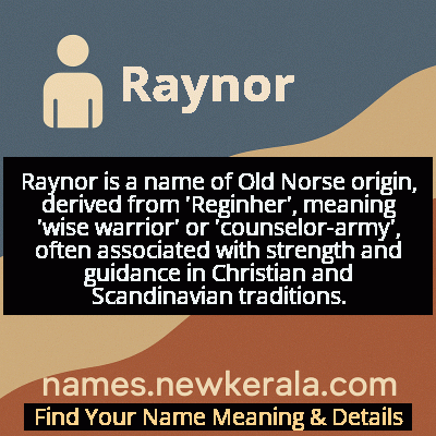 Raynor Name Meaning and Origin