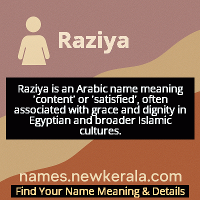 Raziya Name Meaning and Origin