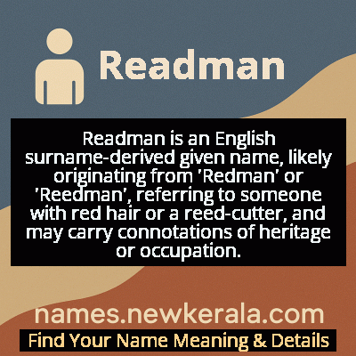 Readman Name Meaning and Origin