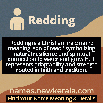Redding Name Meaning and Origin