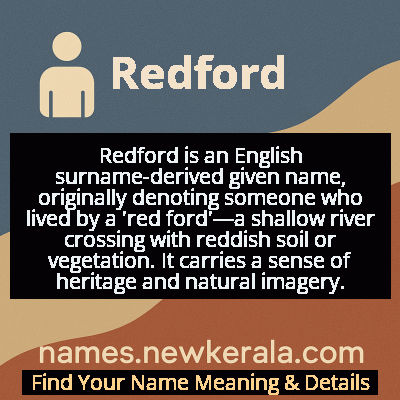 Redford Name Meaning and Origin