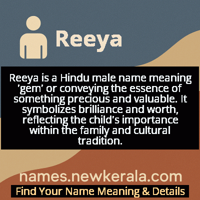 Reeya Name Meaning and Origin