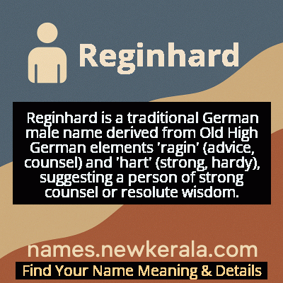 Reginhard Name Meaning and Origin