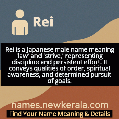 Rei Name Meaning and Origin