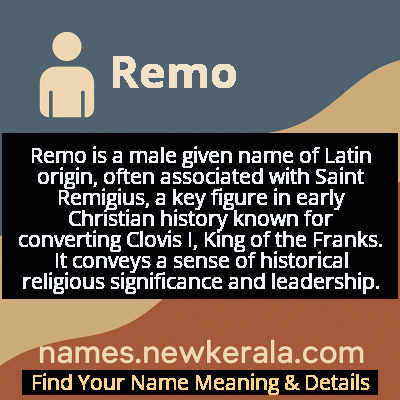 Remo Name Meaning and Origin