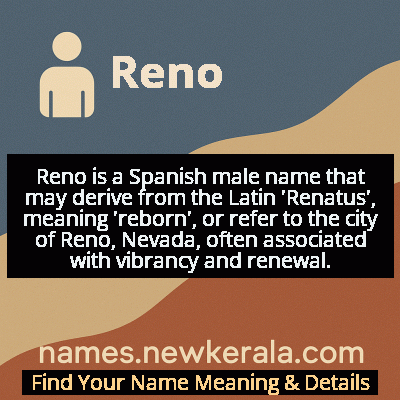 Reno Name Meaning and Origin