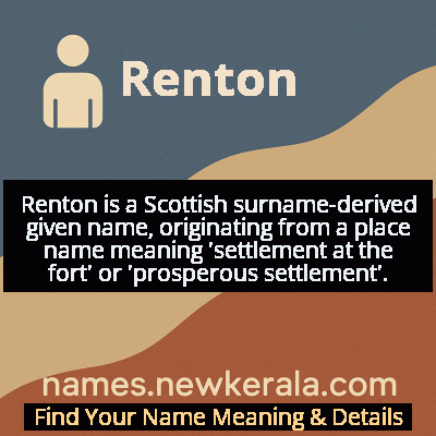 Renton Name Meaning and Origin