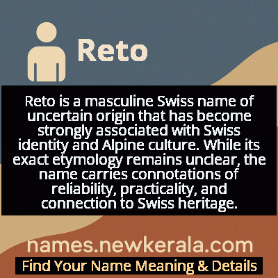 Reto Name Meaning and Origin