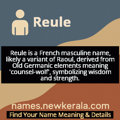 Reule Name Meaning and Origin