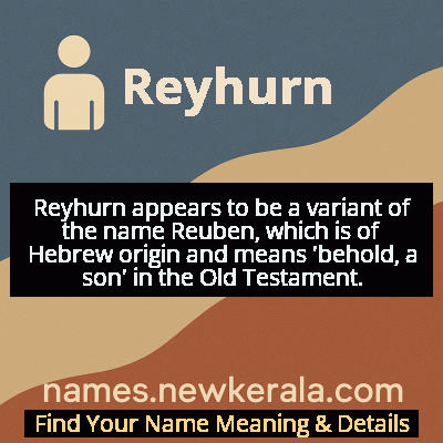 Reyhurn Name Meaning and Origin