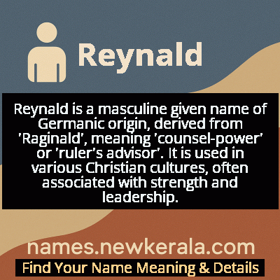 Reynald Name Meaning and Origin