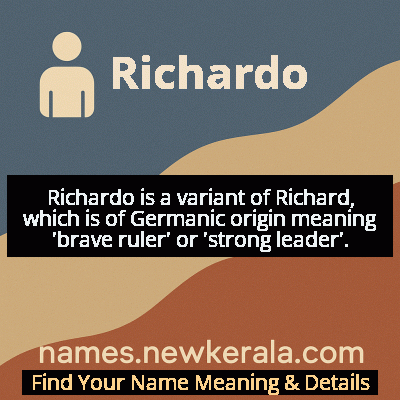 Richardo Name Meaning and Origin