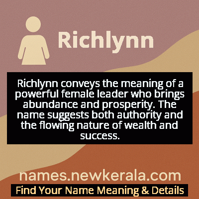 Richlynn Name Meaning and Origin