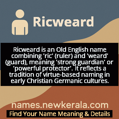 Ricweard Name Meaning and Origin