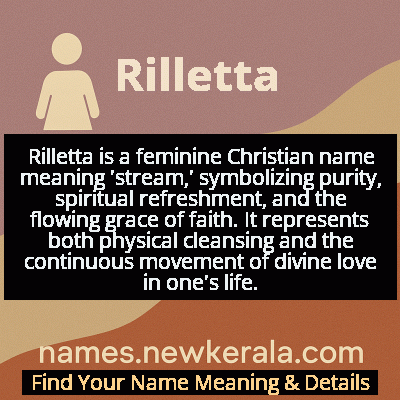 Rilletta Name Meaning and Origin