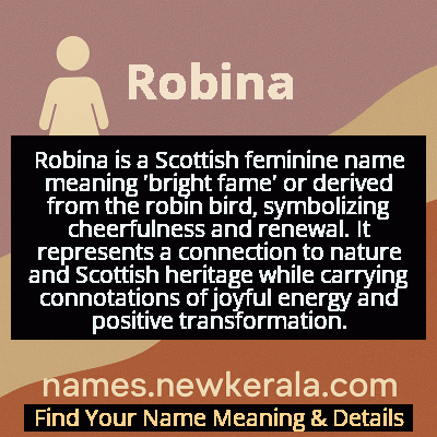 Robina Name Meaning and Origin