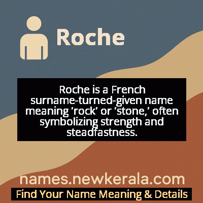Roche Name Meaning and Origin