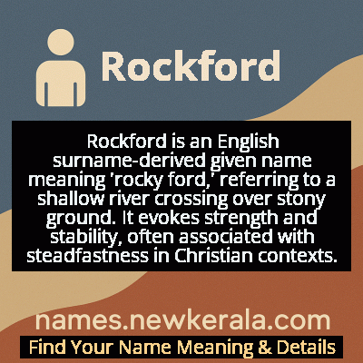 Rockford Name Meaning and Origin