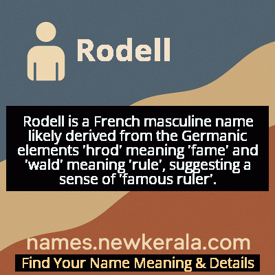 Rodell Name Meaning and Origin