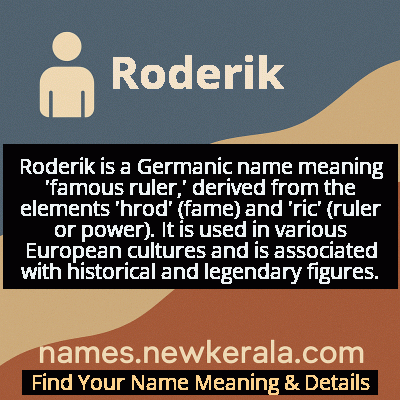Roderik Name Meaning and Origin