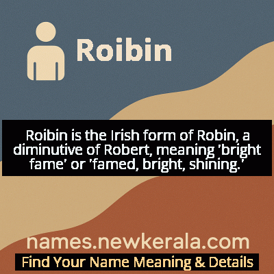 Roibin Name Meaning and Origin