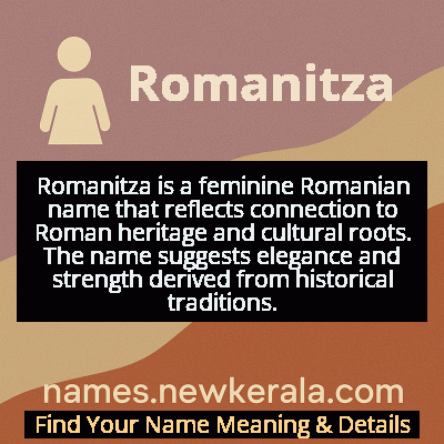 Romanitza Name Meaning and Origin