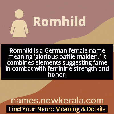 Romhild Name Meaning and Origin