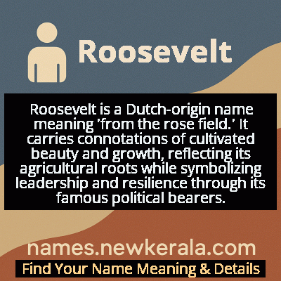 Roosevelt Name Meaning and Origin