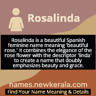 Rosalinda Name Meaning and Origin