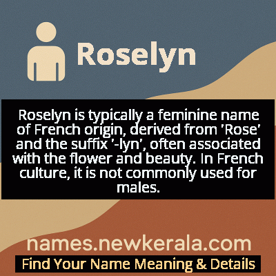 Roselyn Name Meaning and Origin