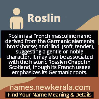 Roslin Name Meaning and Origin