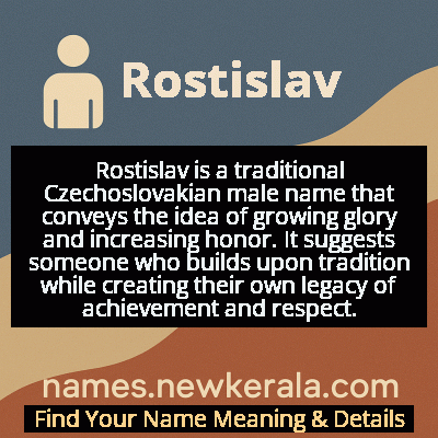 Rostislav Name Meaning and Origin