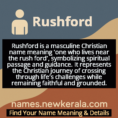 Rushford Name Meaning and Origin