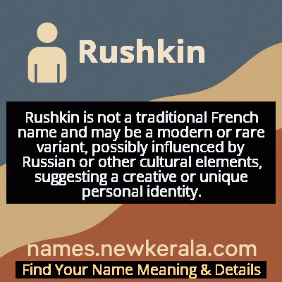 Rushkin Name Meaning and Origin