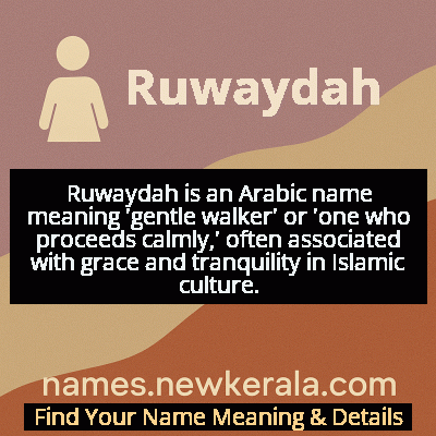 Ruwaydah Name Meaning and Origin