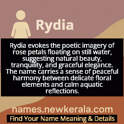 Rydia Name Meaning and Origin