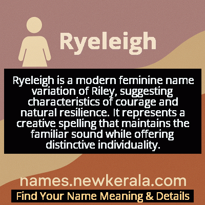 Ryeleigh Name Meaning and Origin