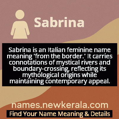 Sabrina Name Meaning and Origin