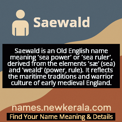 Saewald Name Meaning and Origin