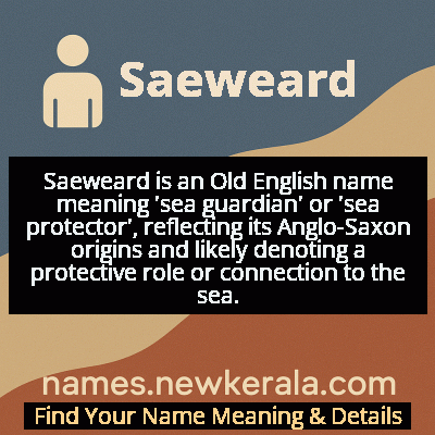 Saeweard Name Meaning and Origin