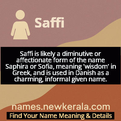Saffi Name Meaning and Origin