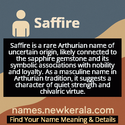 Saffire Name Meaning and Origin